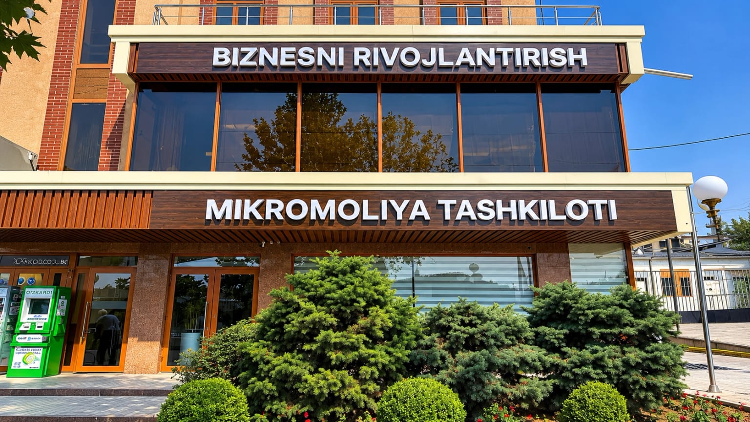 «Biznesni rivojlantiriş» mikromoliya taşkiloti binosi